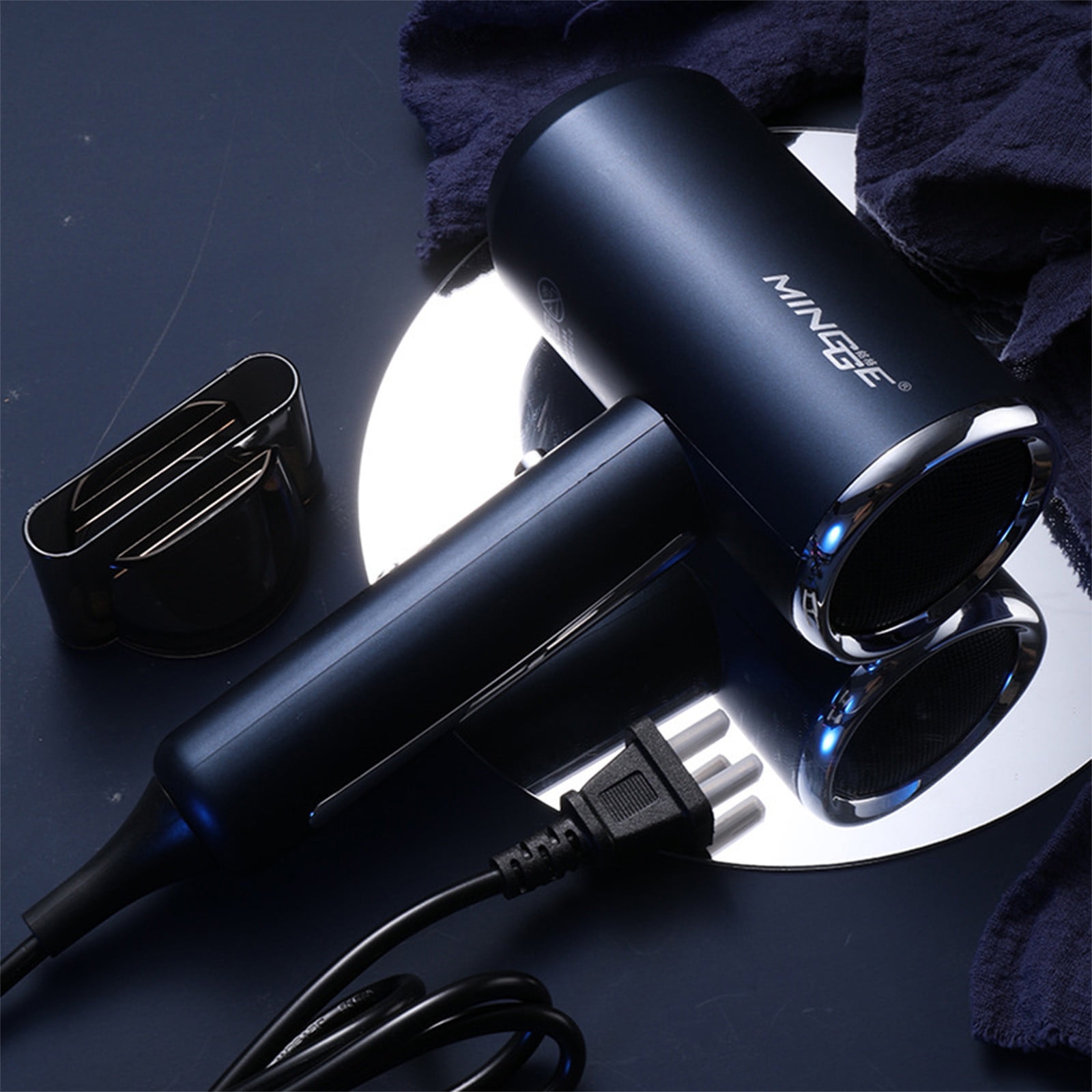 Daqian Hair Dryer, Lightweight Travel Hair Dryer for Normal and Curly