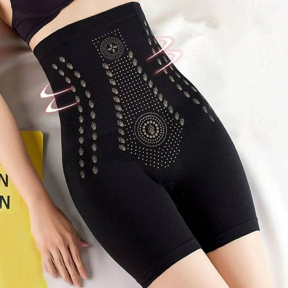 Daqian Plus Size Shaping Panties Unique Fiber Restoration Shaper Fiber Restoration Shaper Fat Burning Tummy Control Underpants Free Size Shaping Shorts Seamless