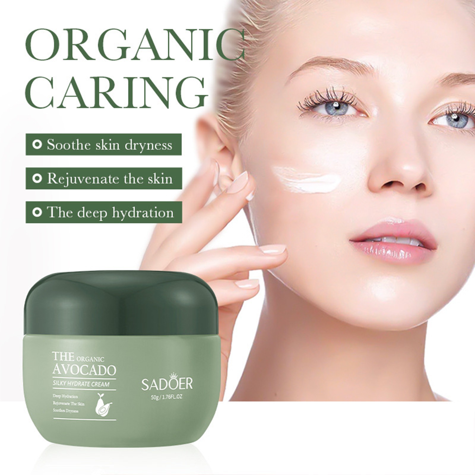 Daqian Skin Care Cheap Avocados Silky Moisturizer, Oil Control