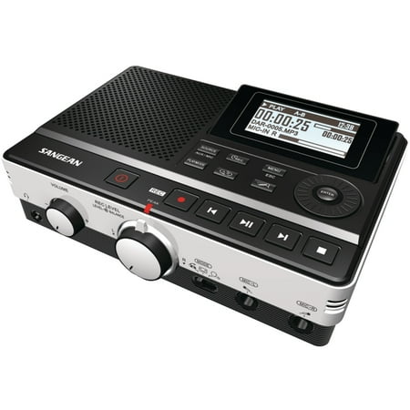 Sangean DAR-101 Tabletop Rechargeable Digital MP3 Recorder with Built-in Stereo Microphone