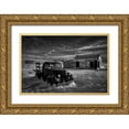 thumbnail image 1 of Darby, Rob 24x17 Gold Ornate Wood Framed with Double Matting Museum Art Print Titled - No More Gold..., 1 of 4