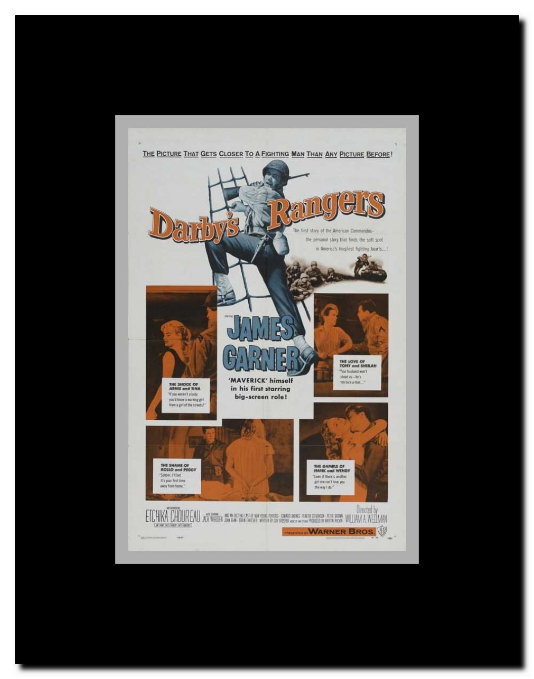 Darby's Rangers Framed Movie Poster