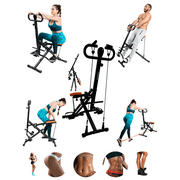 Darcon Fitness DB Method Squat Machine - Home Exercise Equipment for Women-Men, 2 Resistance Levels