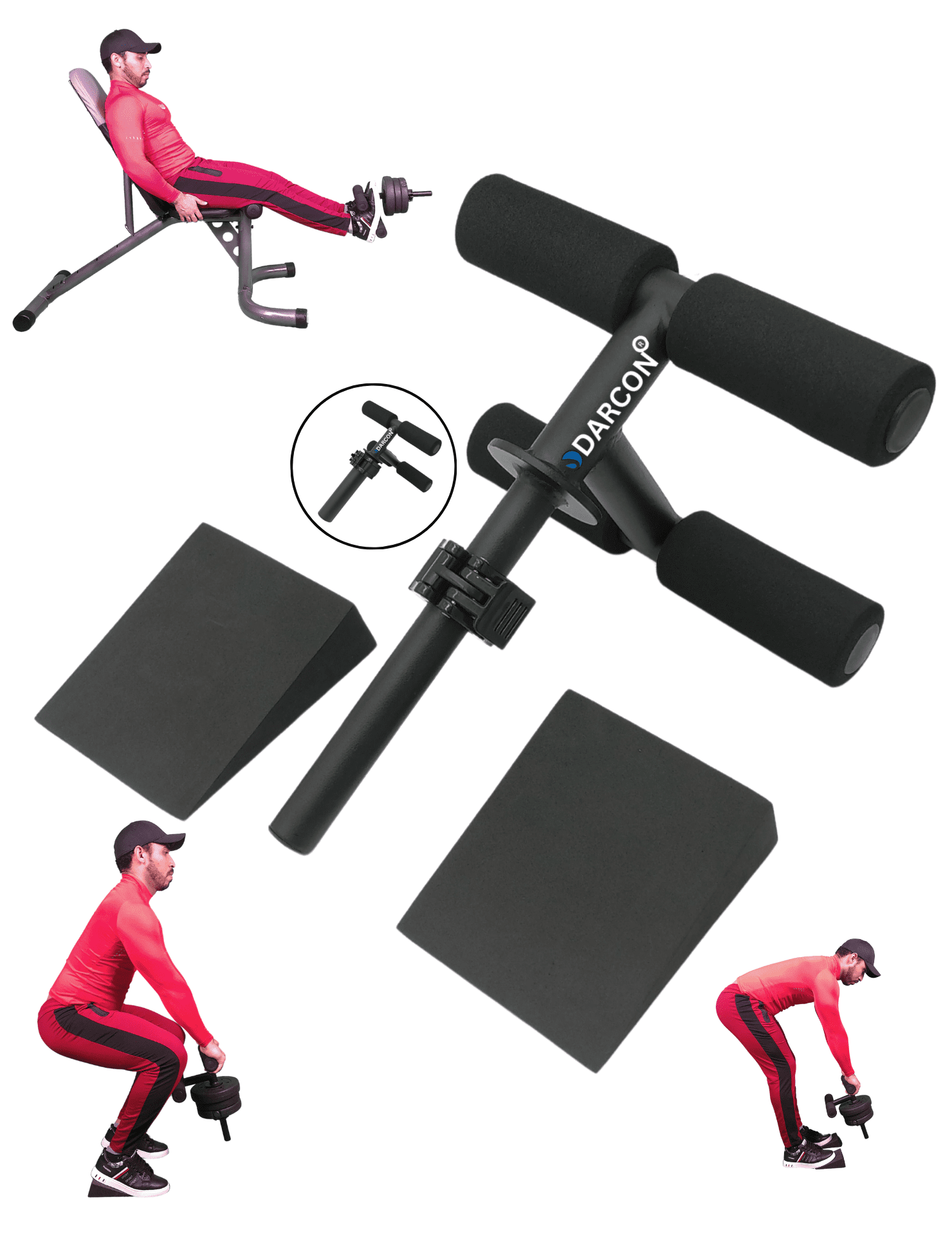 Darcon Tibia Dorsi Calf Machine - Leg Calf Raise Machine, 1