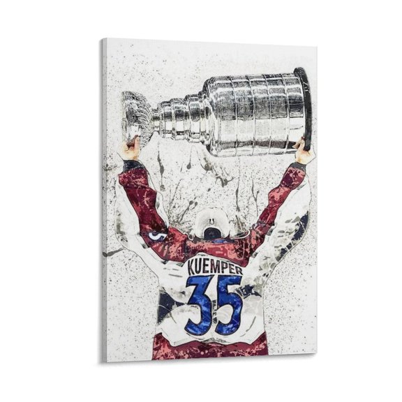 Darcy Kuemper Canvas Poster Wall Art Picture Painting Poster Canvas Print Posters Artworks Bedroom Living Room Decor 12x18inch(30x45cm)