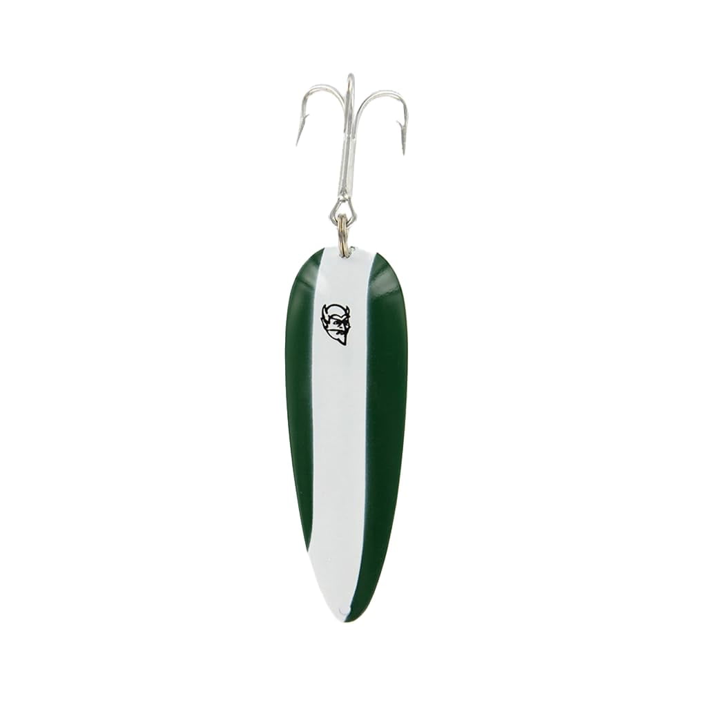 Dardevle 11-Green Devle Nickel Back Fishing Lure, 1 oz, Outdoor Fishing Accessories