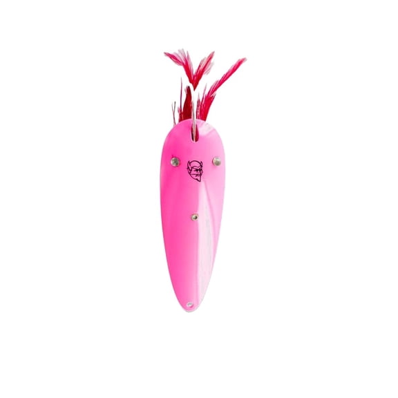 Dardevle 1526 Dardevlet (Weedless) - Pink 3/4 oz. - 2 7/8" x 1 3/16"