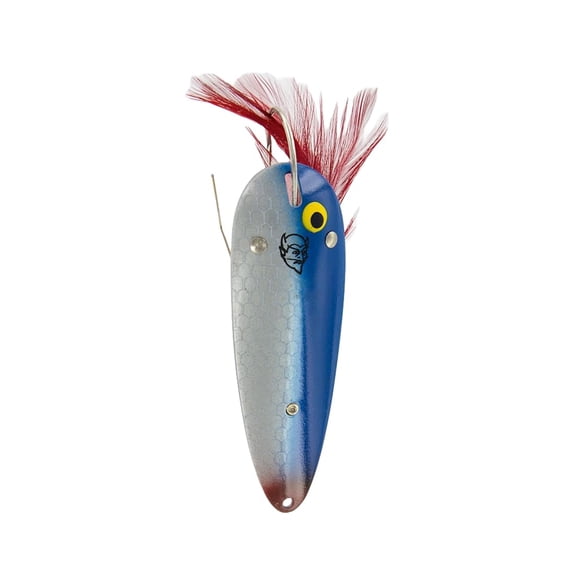 Dardevle 1561 Dardevlet (Weedless) - Finnish Blue 3/4 oz. - 2 7/8" x 1 3/16"