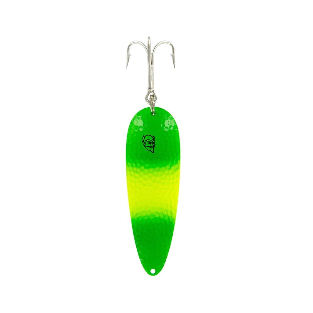 Dardevle 306-Lemon Lime Brass Back Fishing Lure, 1 oz, Outdoor Fishing Accessories