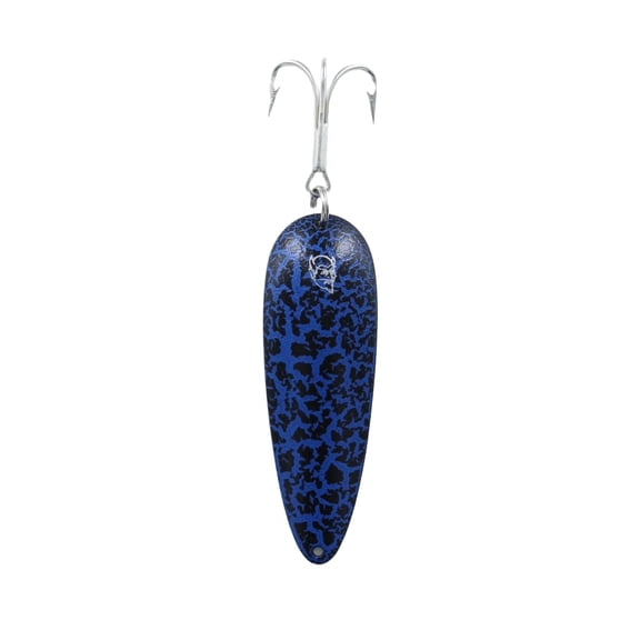 Dardevle 520-Blue Crackle Nickel Back Fishing Lure, 1 oz, Outdoor Fishing Accessories