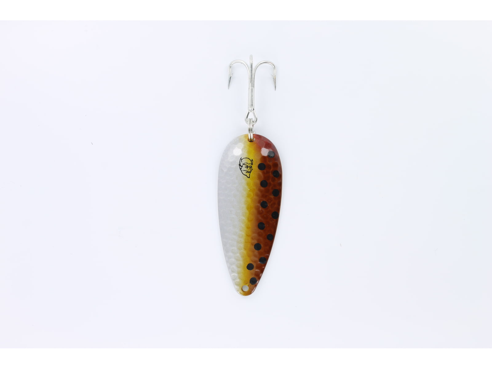 Dardevle Fishing Spoons - 3/4 Oz Nickel Back Lures, American Made