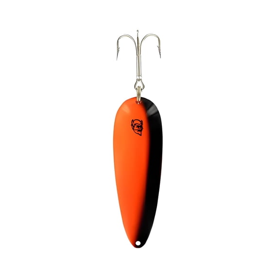 Dardevle Skeeter 77-Jack-O-Lantern Nickel Back Double Hook Fishing Lure, 2/32 oz, Outdoor Fishing Accessories