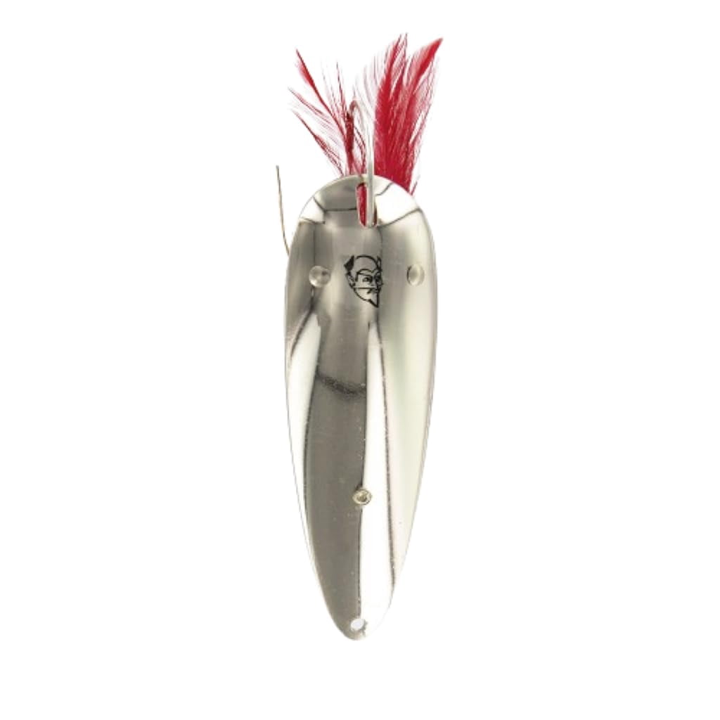 Dardevle Weedless 22-Nickel Nickel Back Fishing Lure, 3/4 oz, Outdoor Fishing Accessories
