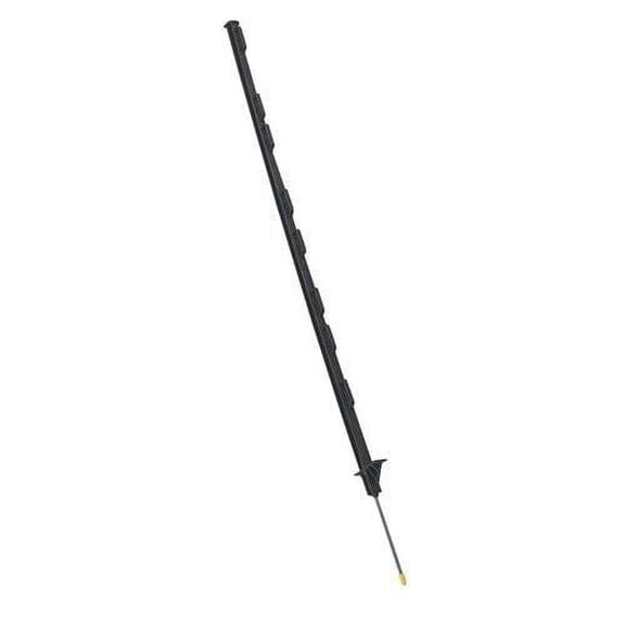 Dare 2400-25 48" Black Step In Poly Self Insulating Electric Fence Post