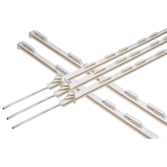 Dare 2600W/FA00064 63in Step-in Poly Post - White