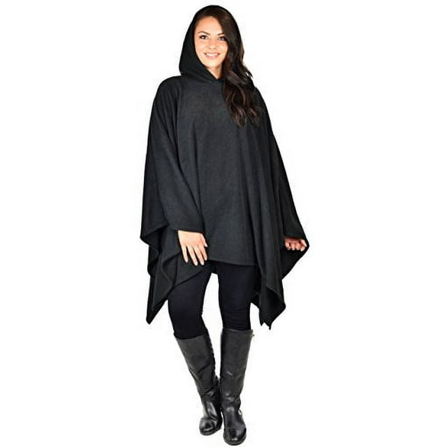 Dare 2B Stylish Women Poncho Style Hoodie Sweater Fleece Cover Up For
