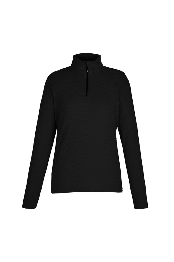 Womens Glamourize III Quilted Quarter Zip Midlayer