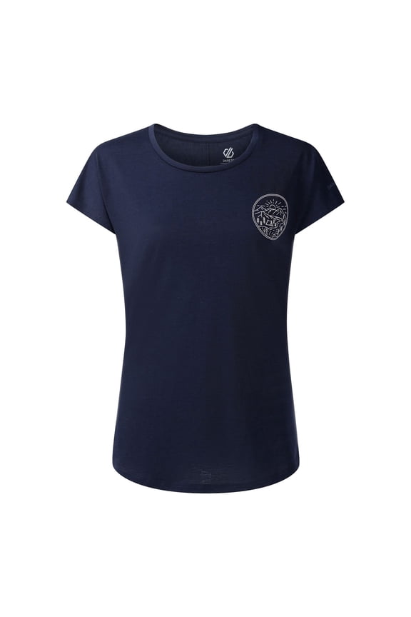 Womens Serenity Mountain Scene T-Shirt