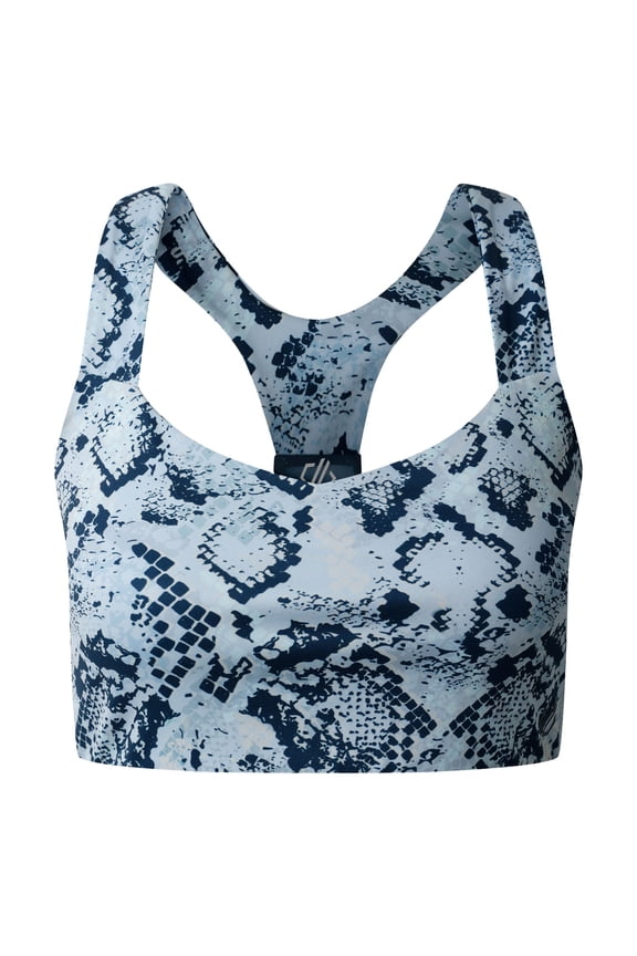 Womens Swift III Snake Print Sports Bra