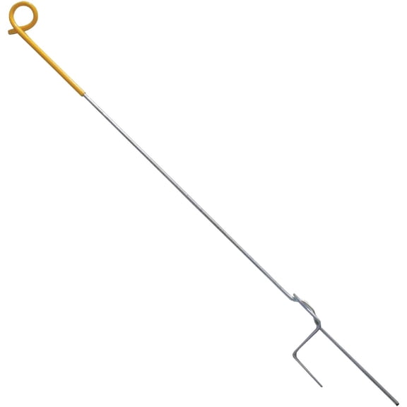 Dare 3600 Pig Tail Step-in Post, 9/32-In, Heavy-Duty, Galvanized Steel Rod, for Temporary Fencing - Quantity 1