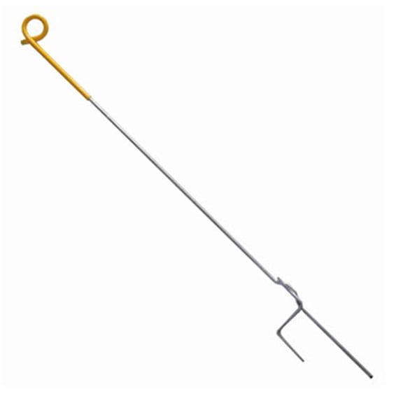 Dare 3600 Pig Tail Step-in Post, 9/32-In, Heavy-Duty, Galvanized Steel Rod, for Temporary Fencing - Quantity 1