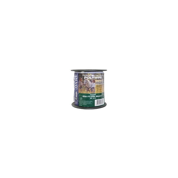 Dare 656 Ft. 150 Lb. Strength Heavy Duty Electric Fence Poly Wire 3174