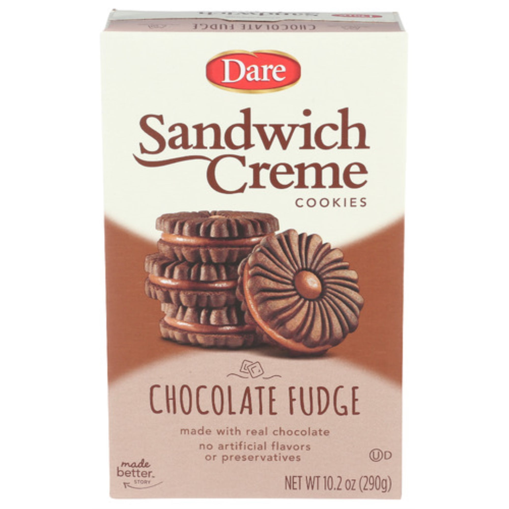 Dare Chocolate Fudge Cookies 10.2 oz. Box