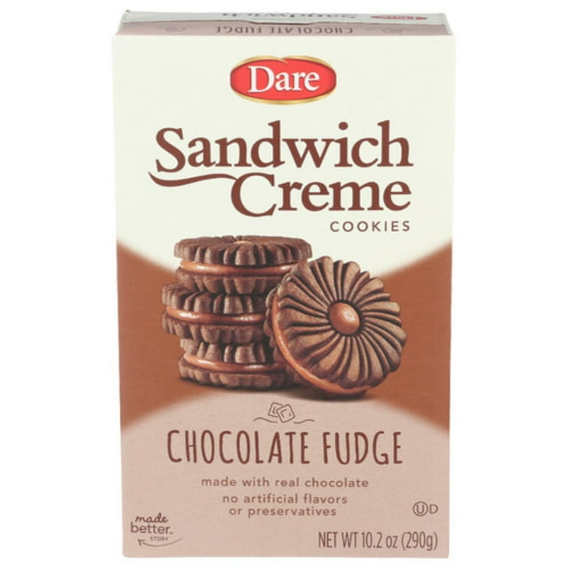 Dare Chocolate Fudge Cookies 10.2 oz. Box