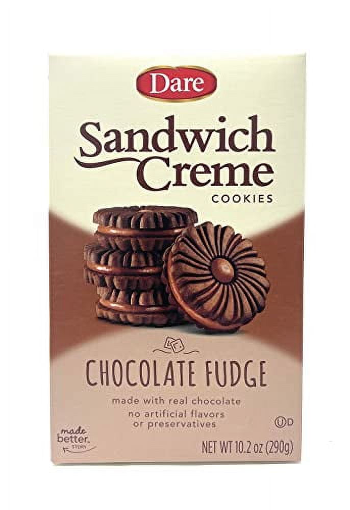 Dare Cookies, Chocolate Cream, 10.2 oz
