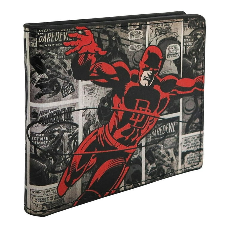 Dare Devil walddcomicpan Daredevil Comic Panels Mens Bi-Fold