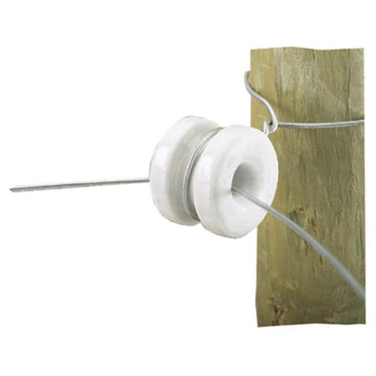 Dare Donut White Porcelain Electric Fence Insulator (10Pack) 235610