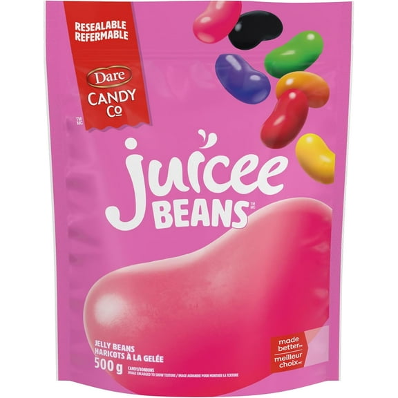 Dare Juicee Beans, Jelly Beans, 500g/17.5 oz. Bag