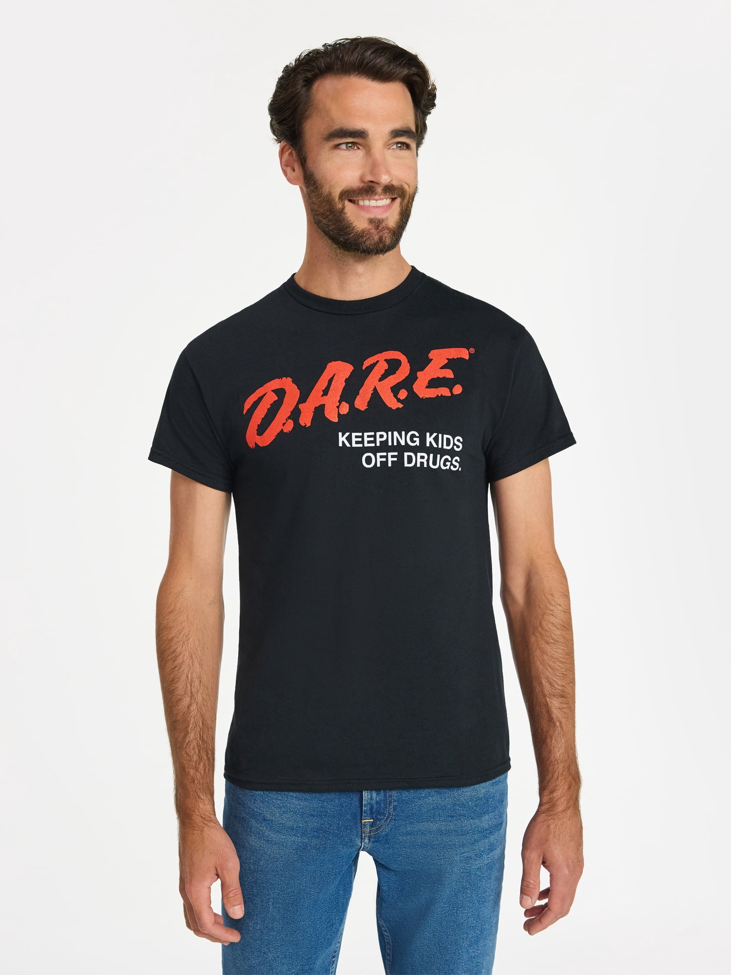 D.A.R.E. Logo Men's & Big Men's Graphic Tee Shirt, Sizes S-3XL