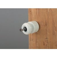 Dare Nail-On White Porcelain Electric Fence Insulator (25-Pack) 16D-25 N