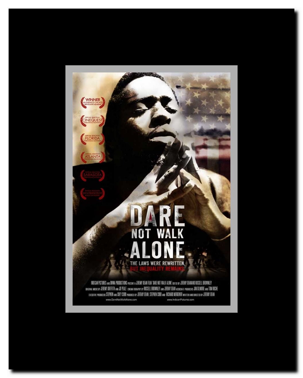 Dare Not Walk Alone Framed Movie Poster