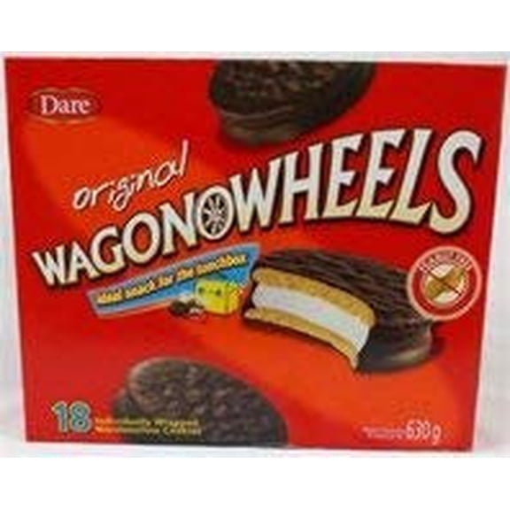 Dare Original Wagon Wheels Chocolate Marshmallow Cookies - 18pk x 630g (22.2oz)