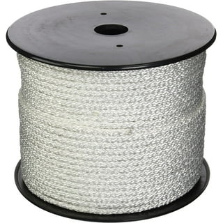 Double-Braided Nylon Anchor Rope with Stainless Steel Thimble