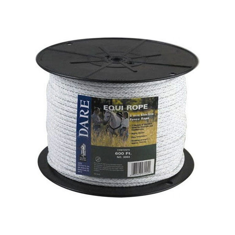 Dare Equine Rope 600 ft. White Dare Equine Rope 600 ft. White