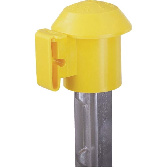 Dare Products Top'R Electric-Powered T-Post Safety Top Yellow