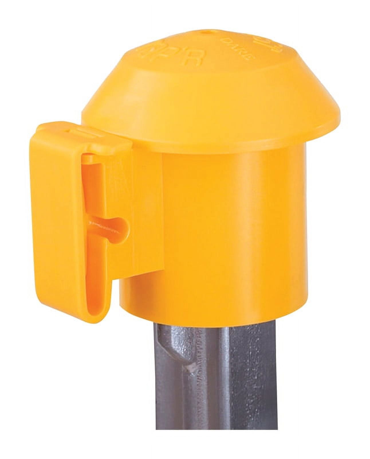 Dare Electric-Powered T-Post Insulator Yellow Dare Electric-Powered T-Post Insulator Yellow
