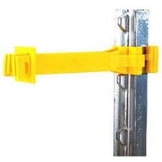 Dare Snug Snap-On Yellow Polyethylene Electric Fence Insulator (15-Pack) — Residential Use, Standard Application