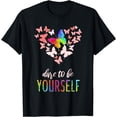 thumbnail image 1 of Dare To Be Yourself, Puzzle World Autism Awareness Month T-Shirt, 1 of 4