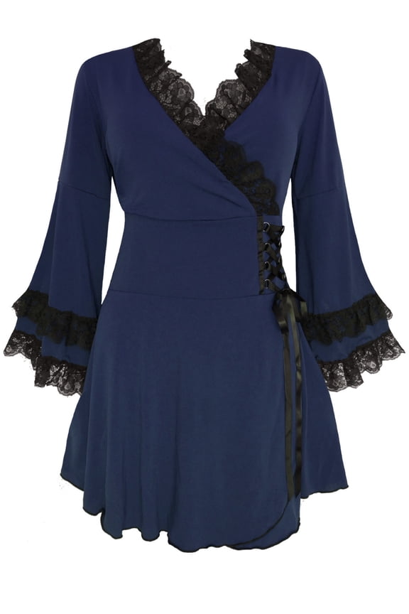 Dare To Wear Gothic Boho Women's Victoria Corset Top S - 5x