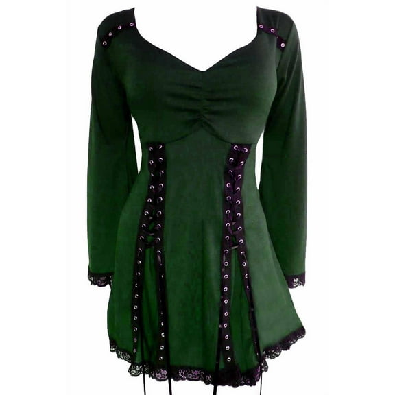 Dare To Wear Gothic Victorian Boho Women's Electra Corset Top S - 5x