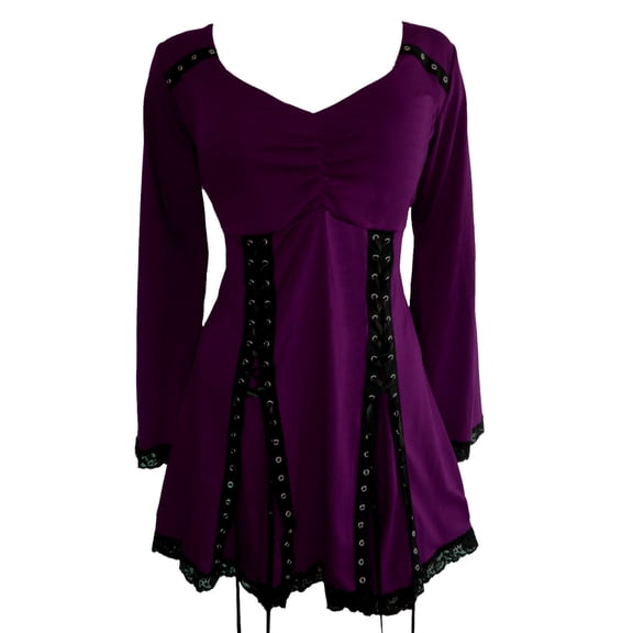 Dare To Wear Gothic Victorian Boho Women's Electra Corset Top S - 5x