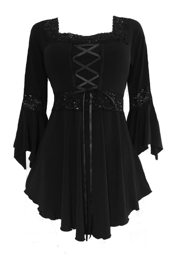 Dare To Wear Victorian Gothic Boho Renaissance Corset Top S - 5x