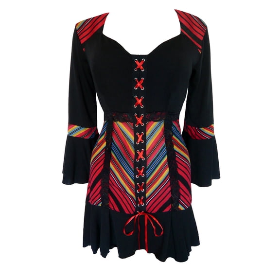 Dare To Wear Victorian Gothic Boho Women's Cabaret Corset Top S - 5x