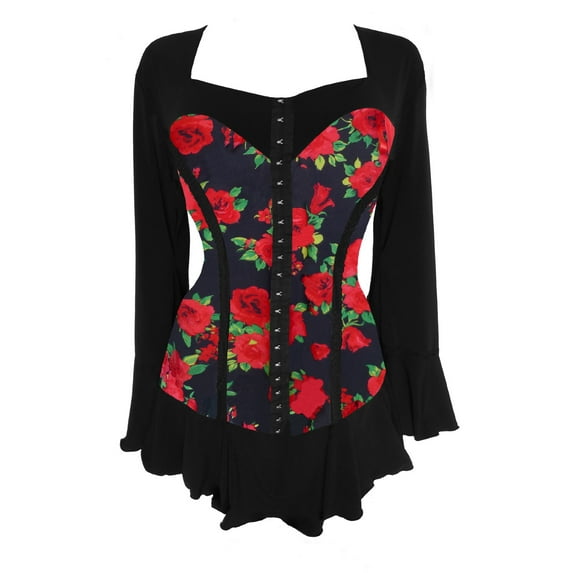 Dare To Wear Victorian Gothic Boho Women's Corsetta Corset Top S - 5x