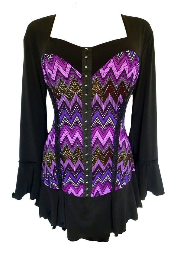 Dare To Wear Victorian Gothic Boho Women's Corsetta Corset Top S - 5x