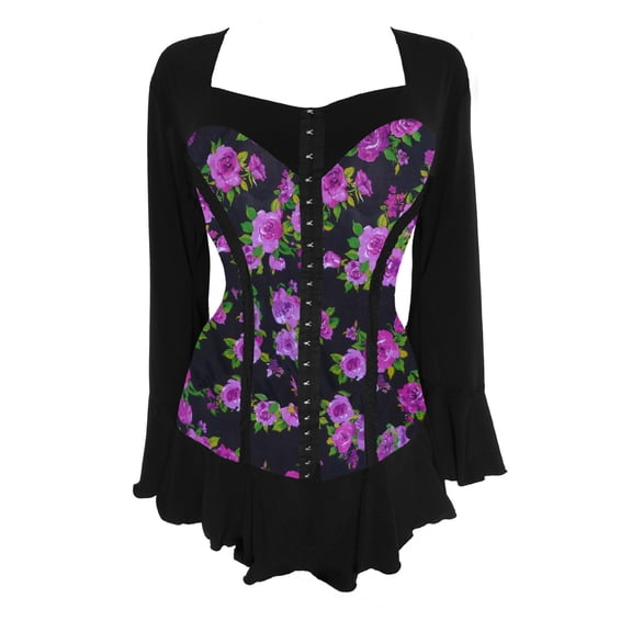 Dare To Wear Victorian Gothic Boho Women's Corsetta Corset Top S - 5x